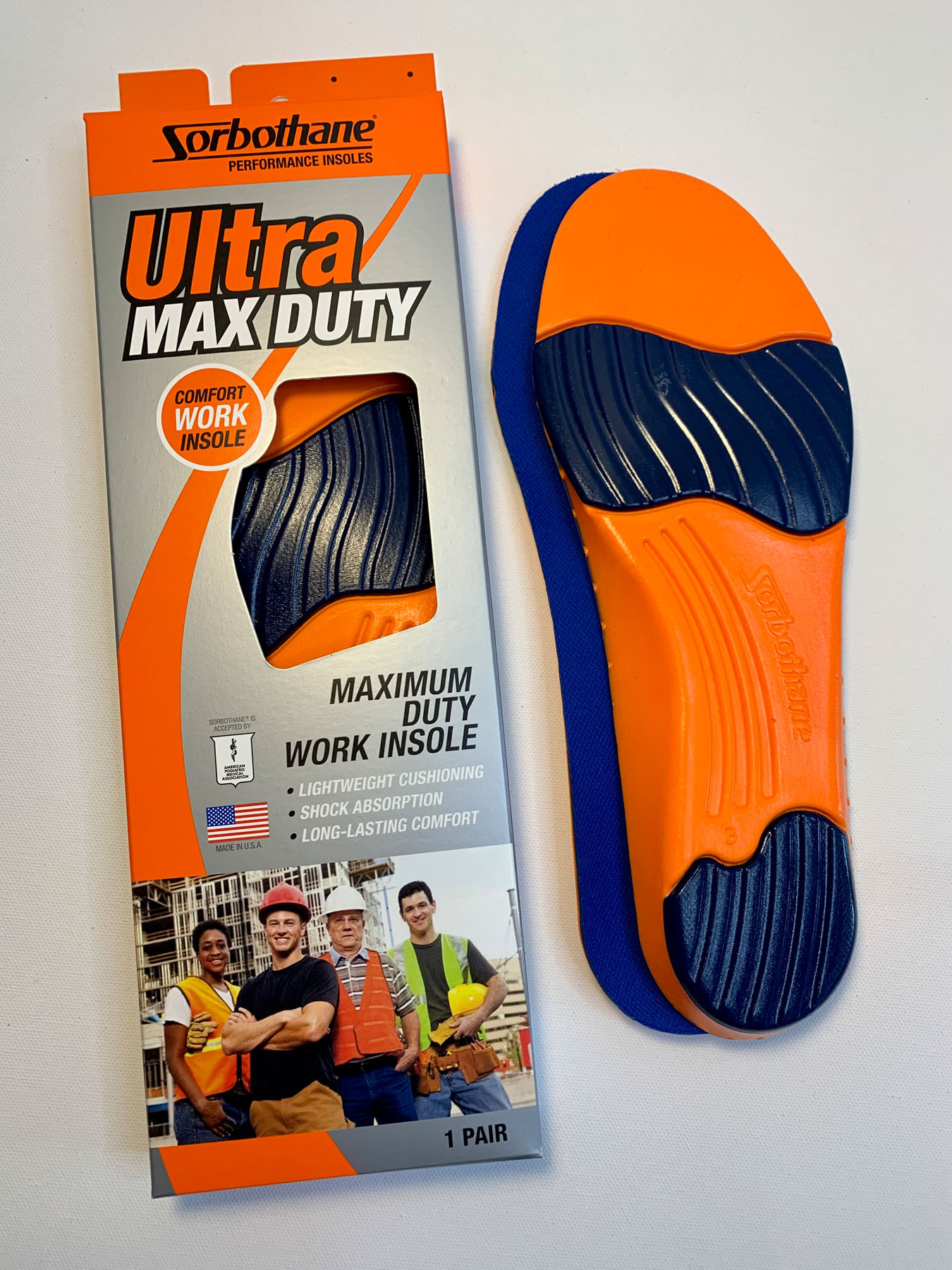 A picture containing Sorbothane Ultra MAX DUTY Insole