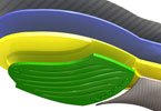 Sorbothane Ultra PLUS Stability Insole